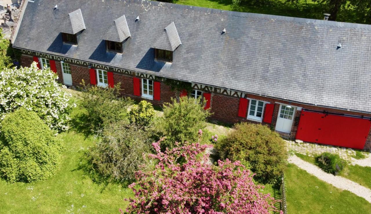 Rouge Cottage Gite 4 Etoiles Billard Gueutteville-les-Gres المظهر الخارجي الصورة