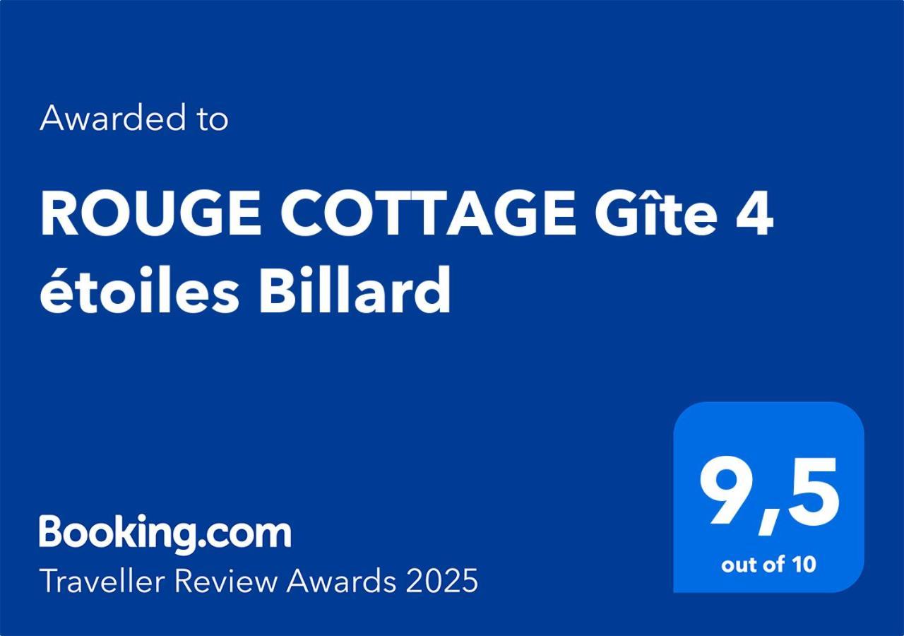 Rouge Cottage Gite 4 Etoiles Billard Gueutteville-les-Gres المظهر الخارجي الصورة